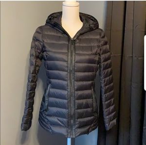 Black Michael Kors down fill puffer jacket